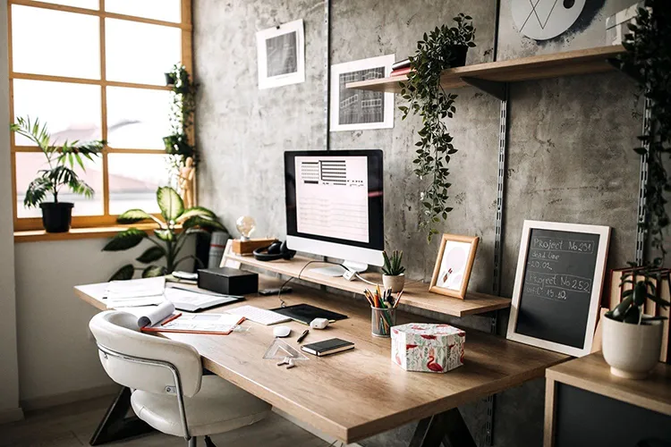 Cómo crear un espacio de trabajo en casa funcional y atractivo. 1 - Smart Vivant